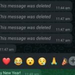 auguri di buon anno 2025 su WhatsApp